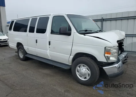 2013 Ford Econoline E350 Super Duty Wagon из США, поврежденный, VIN 1FDSS3BL4DDB20003